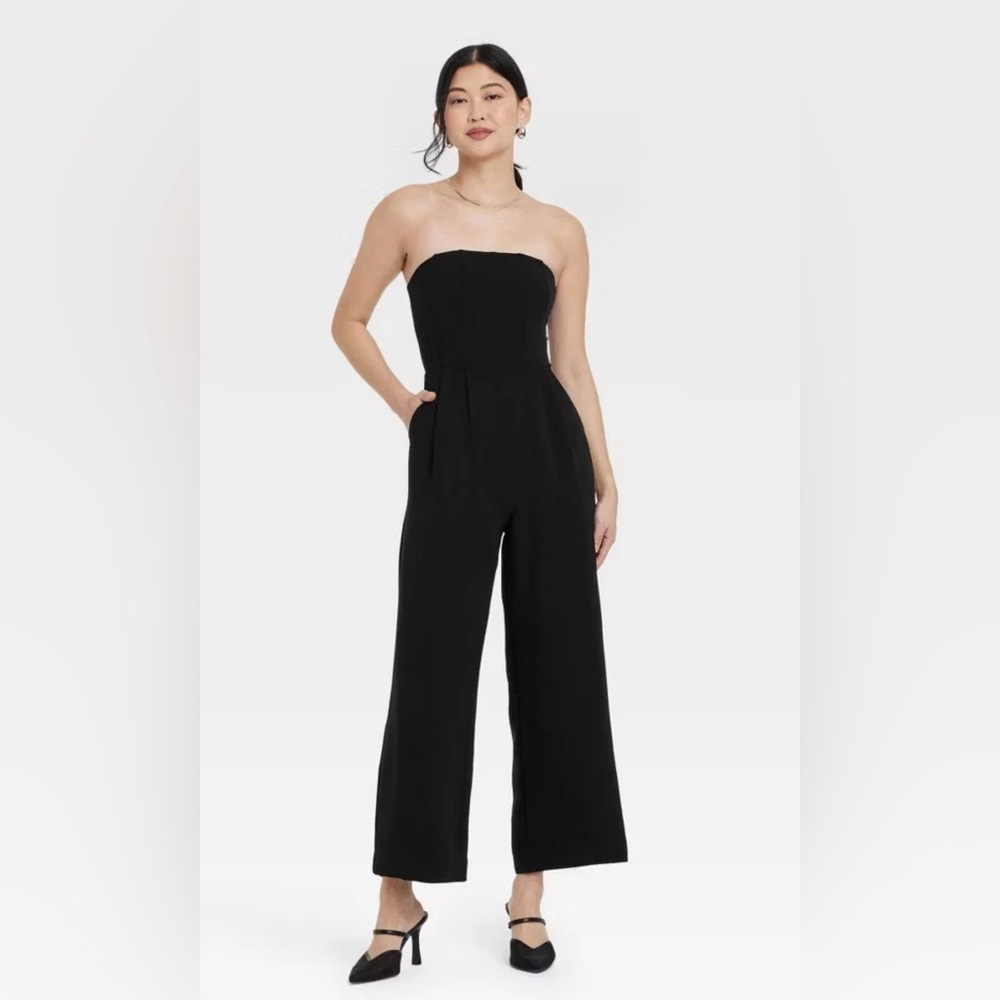 Target Brand A New Day Jumpsuit Women Medium Black